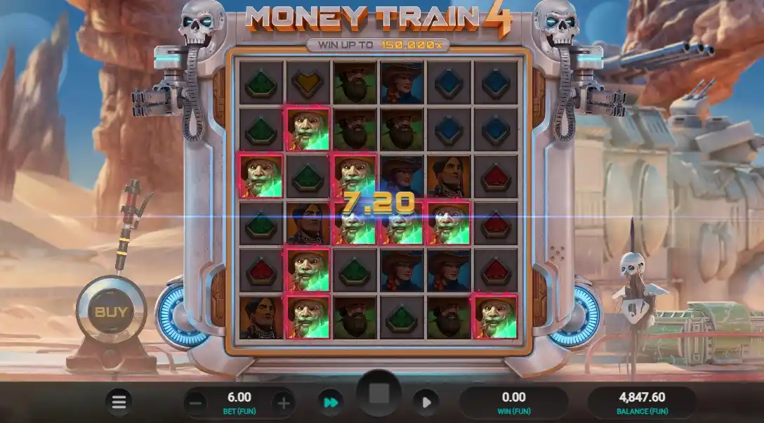 Money Train 4 on Mobile